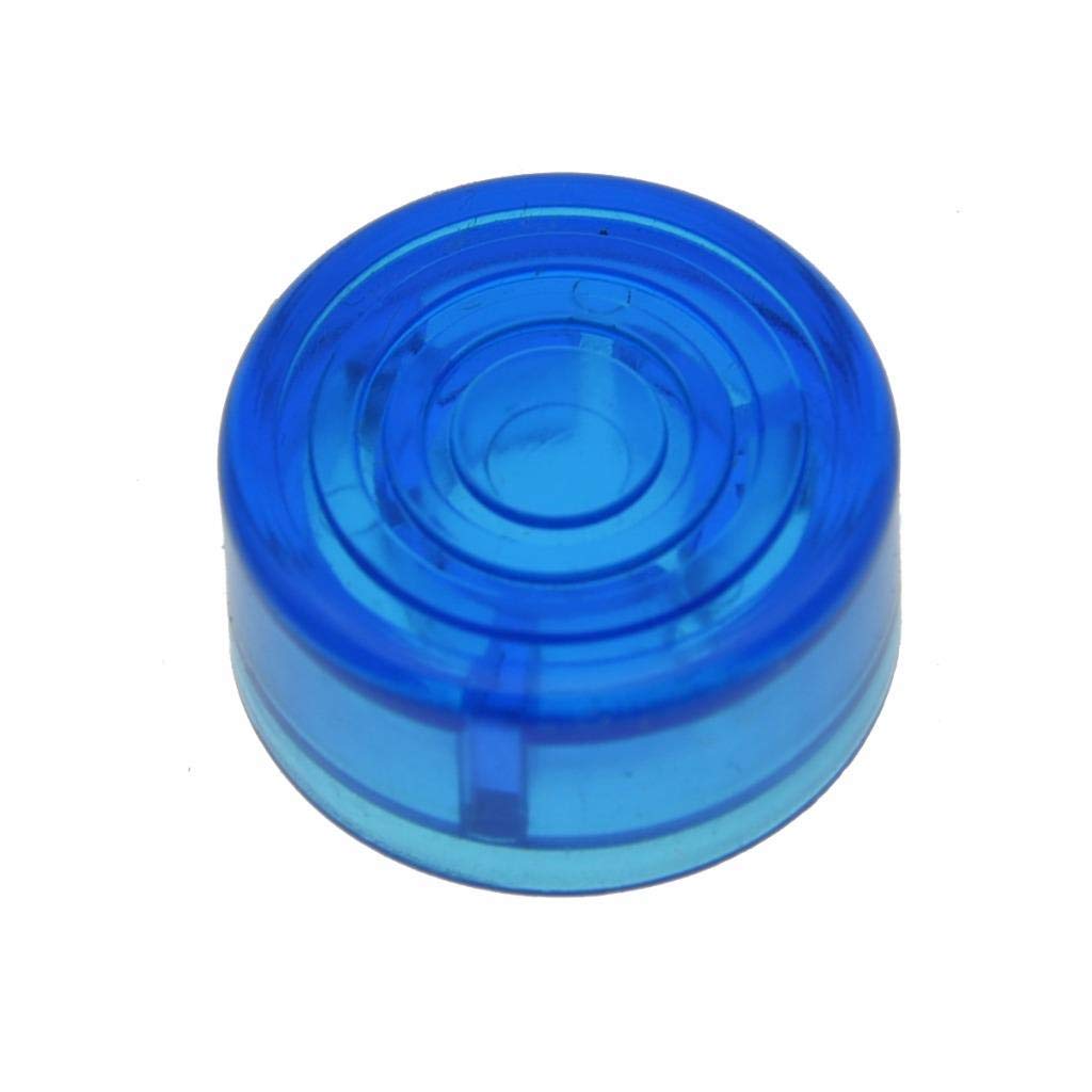 Dopro Guitar Effect Pedal Footswitch Toppers Effect Foot Nail Caps Pedal Protection Cap with Multi Colors 16-Pack